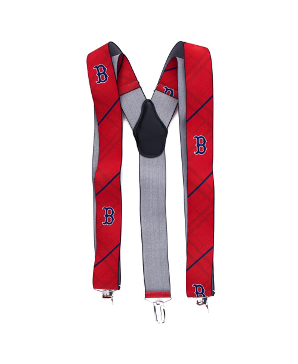 Men's Boston Red Sox Suspenders - Red