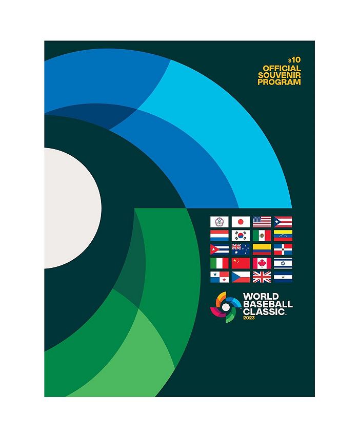 MLB Publishing 2023 World Baseball Classic Souvenir Program Macy's