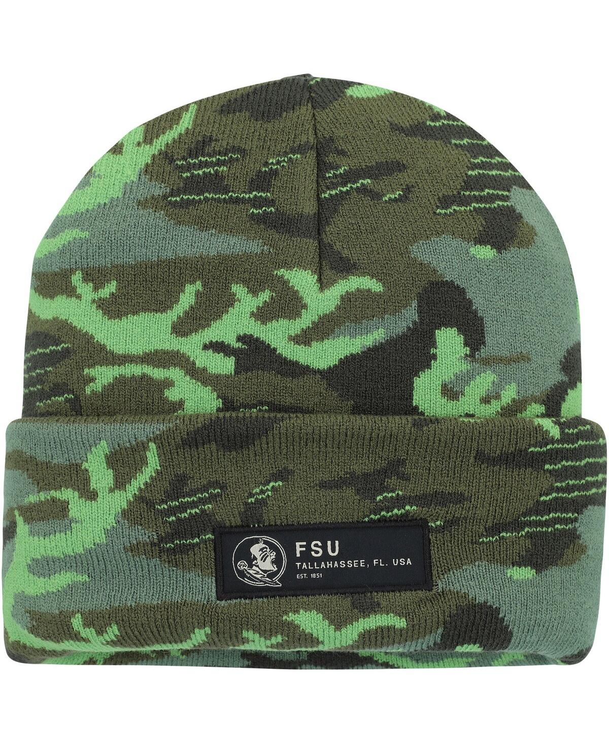 Nike Men's  Camo Florida State Seminoles Veterans Day Cuffed Knit Hat