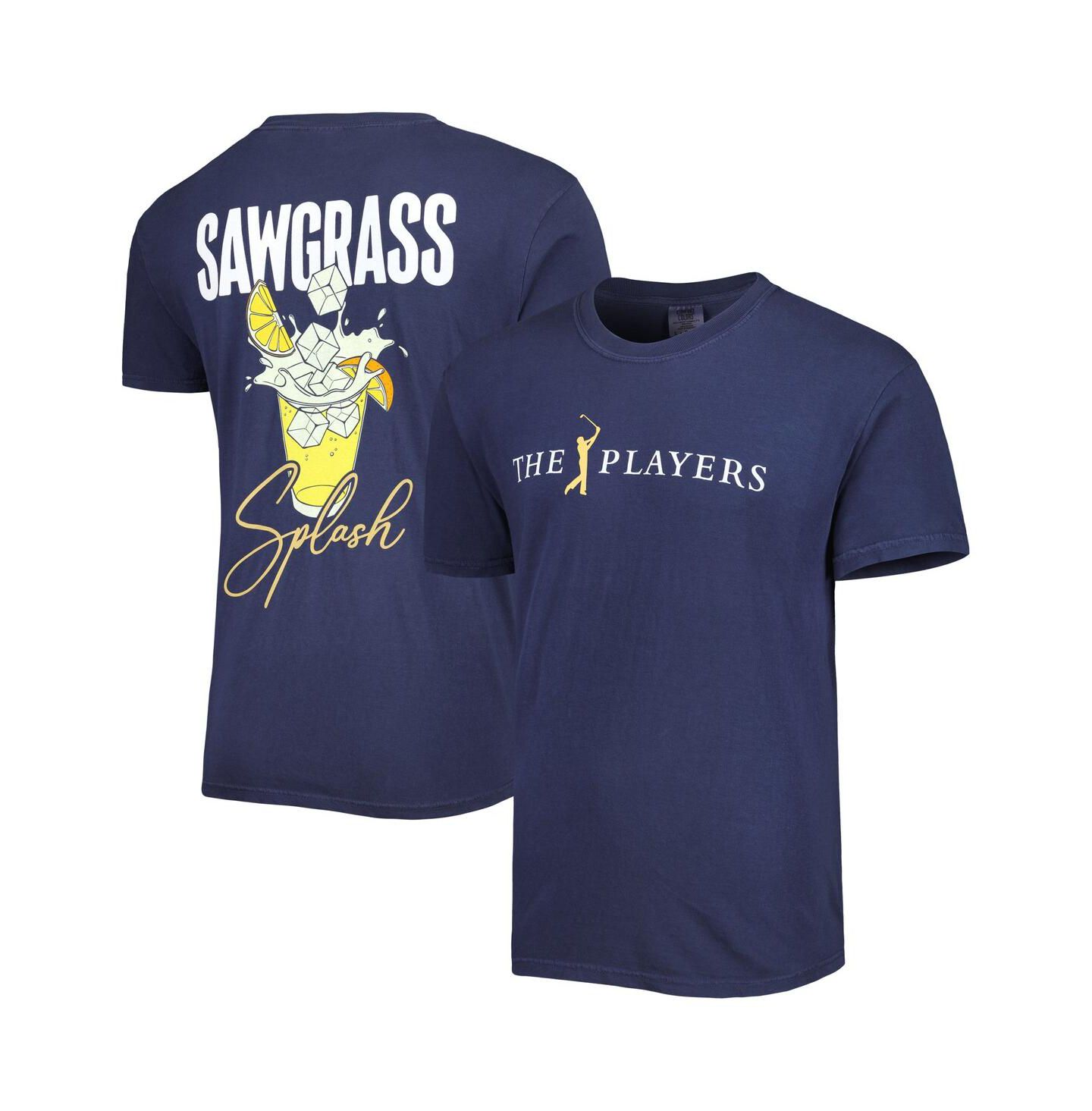 Мужская футболка Barstool Golf Navy the Players Sawgrass Splash — фото 1