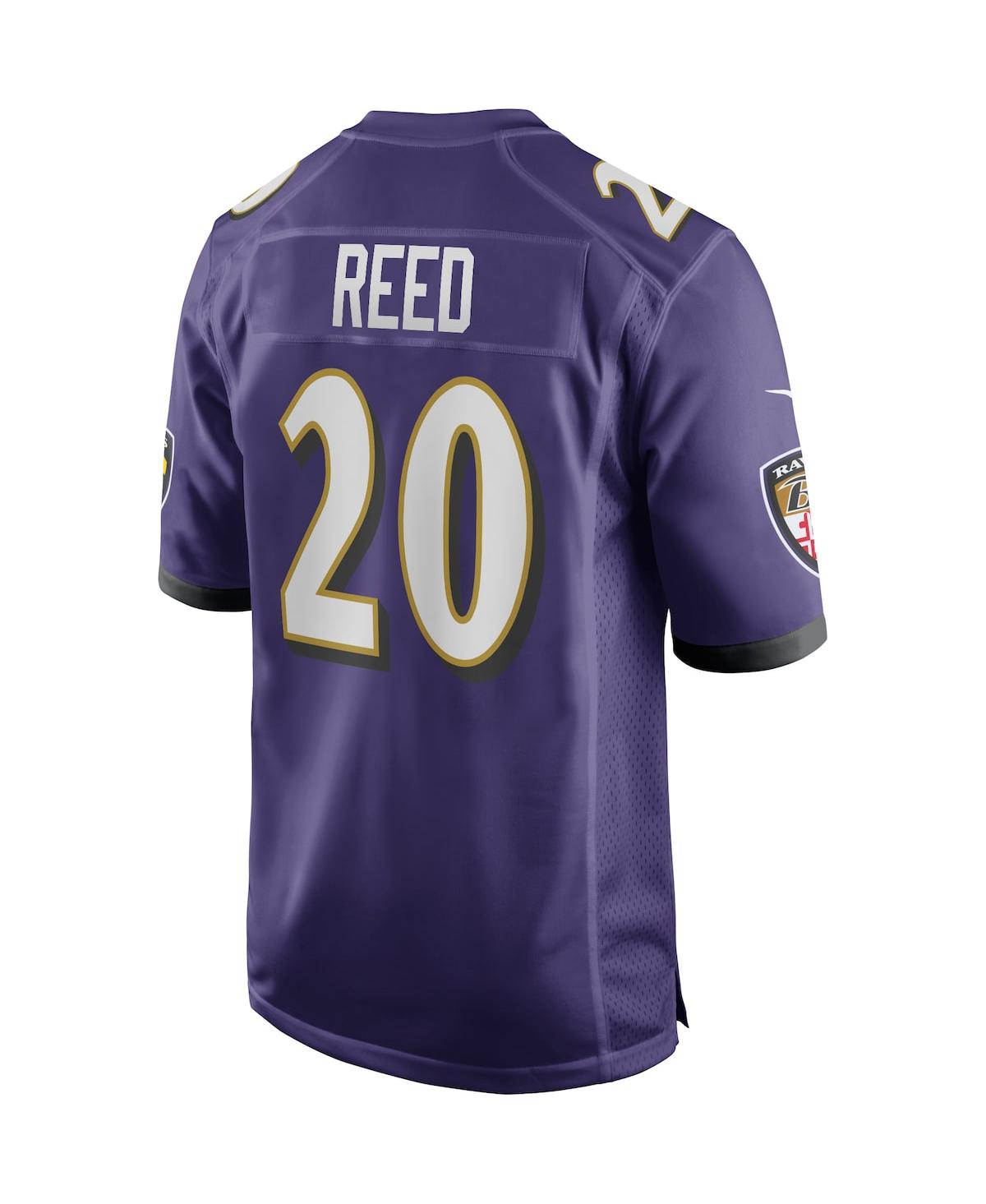 Men's Nike Ed ReedBaltimore Ravens Game Retired Player Jersey - Purple