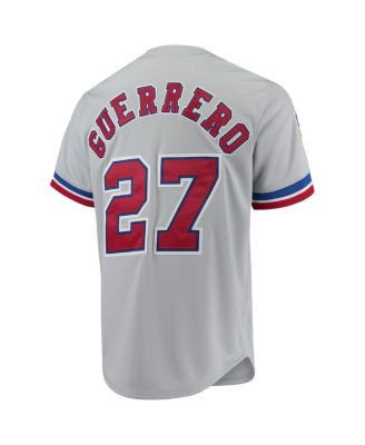 Men's Vladimir Guerrero Gray Montreal Expos Cooperstown Collection Authentic Jersey