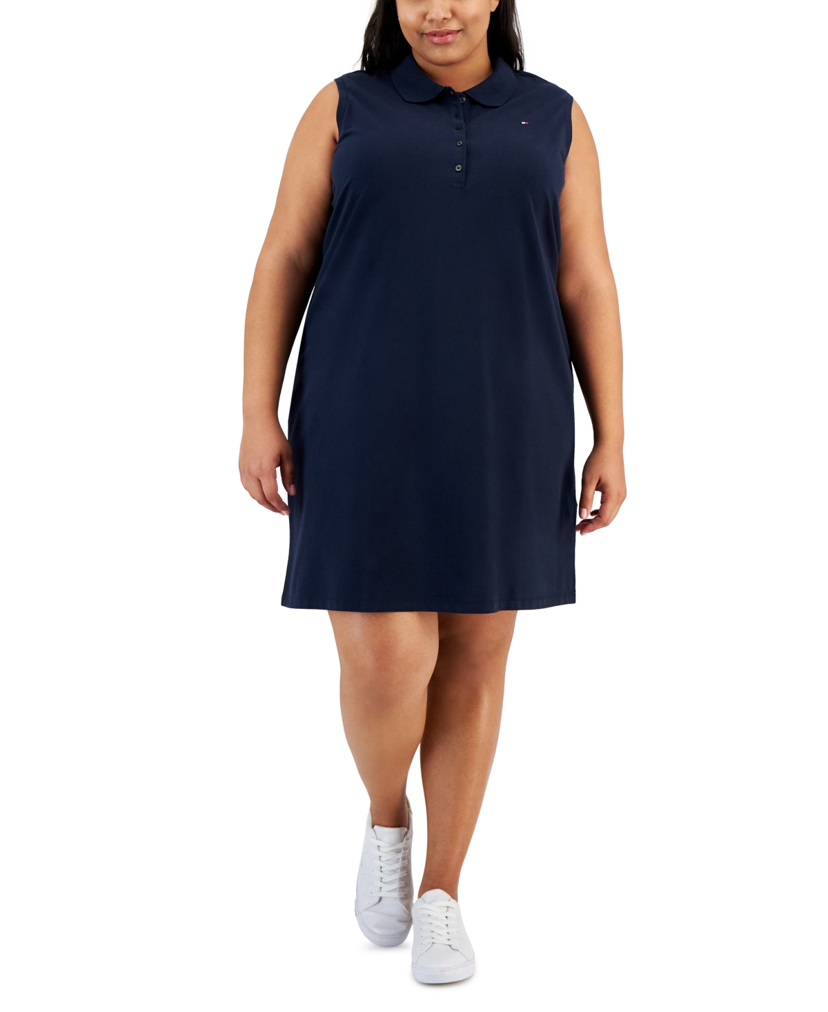 Plus size tommy hilfiger polo dresses hot sale