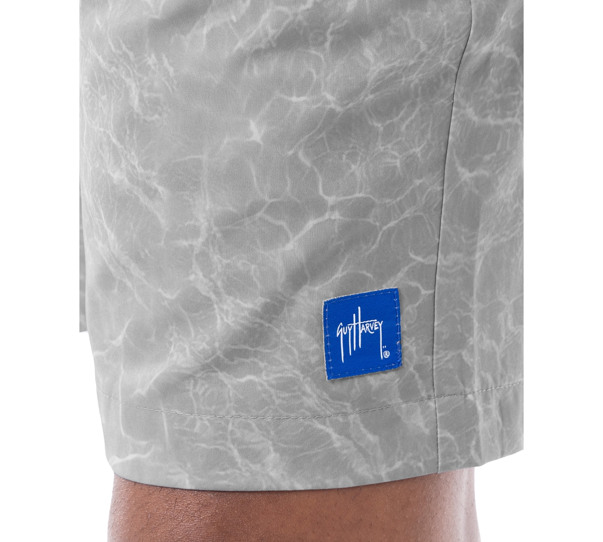 Shop Guy Harvey Men's Shallow Hybrid 9" Shorts In Microchip