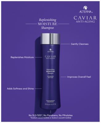 Caviar Anti-Aging Replenishing Moisture Shampoo, 8.5-oz.