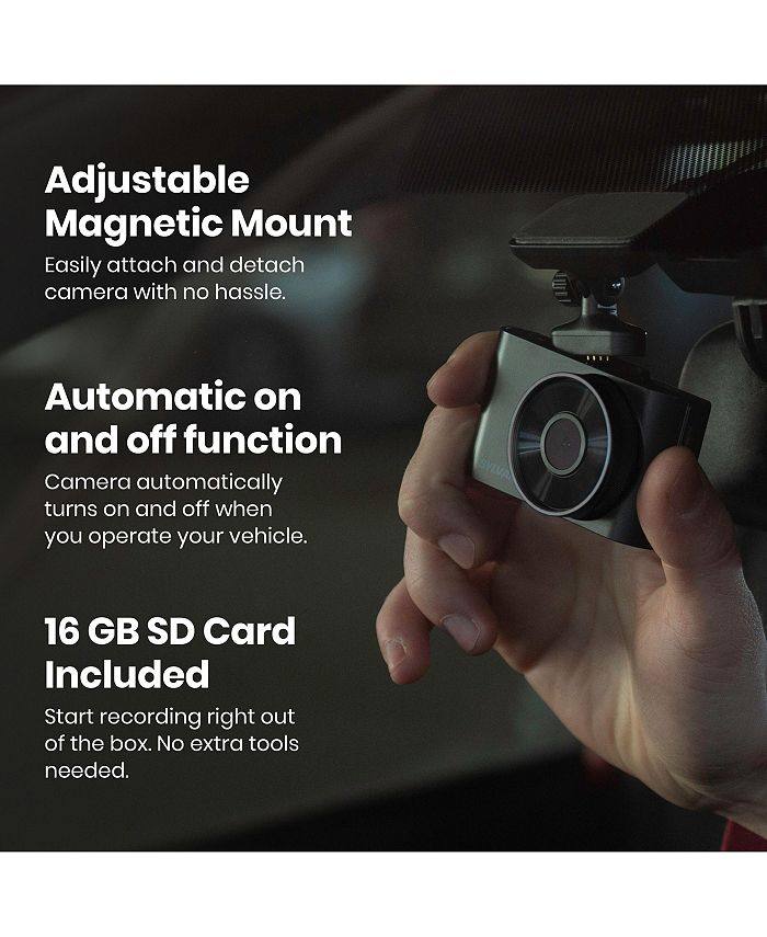 Sylvania Roadsight Basic Dash Camera - 110 Degree View, HD 720p, 16GB ...