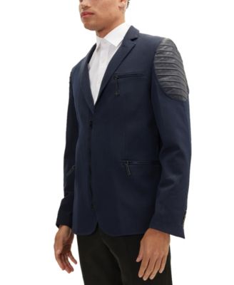 Men's Modern Shoulder Detail Sports Coat