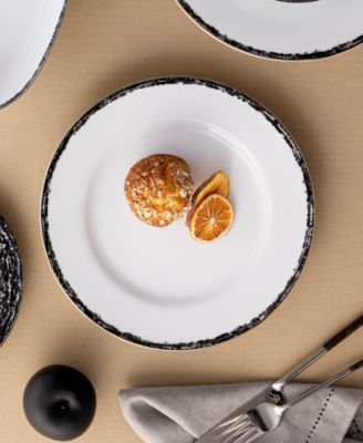 Rill Set of 4 Dinner Plates, Service for 4