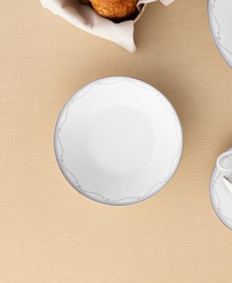 Satin Flourish Set of 4 Soup Bowls, 7.50", 12 oz.