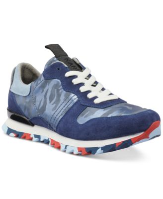 KARL LAGERFELD PARIS Karl Lagerfeld Men's Camo Lace-Up Running