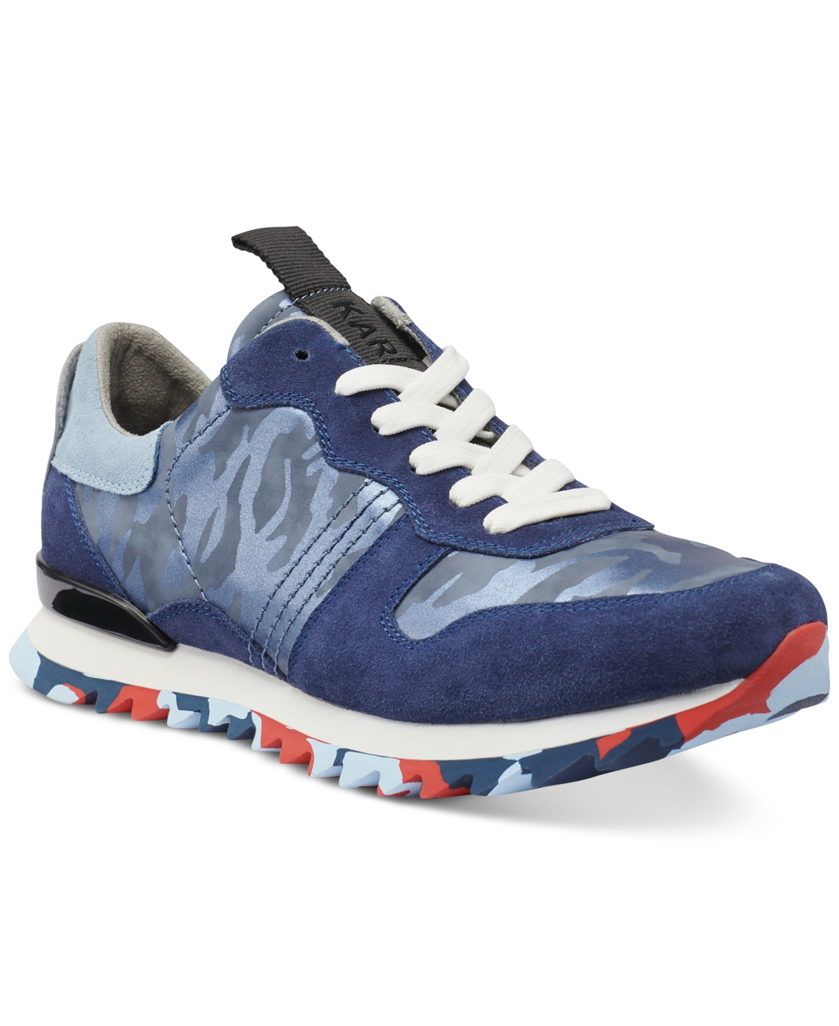 Karl lagerfeld camo sneakers discount