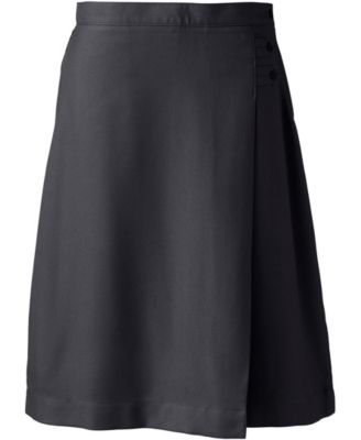 Women's School Uniform Solid A-line Skirt Below the Knee