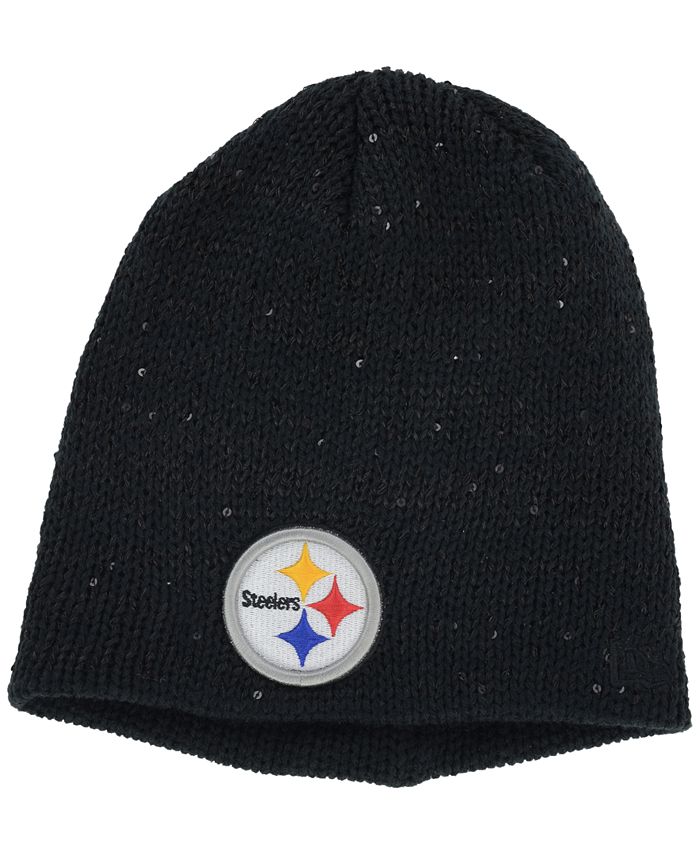 New Era Women's Pittsburgh Steelers Glistener Knit Hat - Macy's