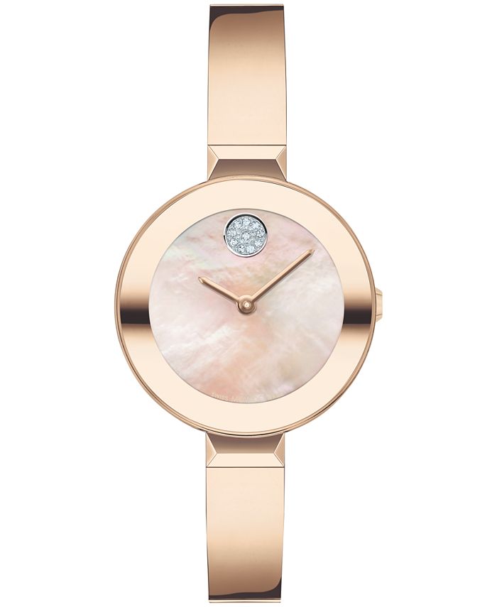 Macys movado on sale bold womens