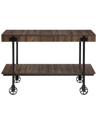Luther 30" Steel Rectangle Sofa Table