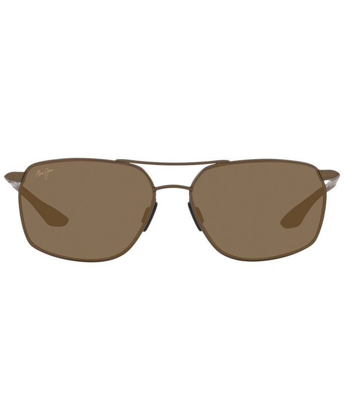 Maui Jim Men's Polarized Sunglasses, PUU KUKUI 58 Macy's