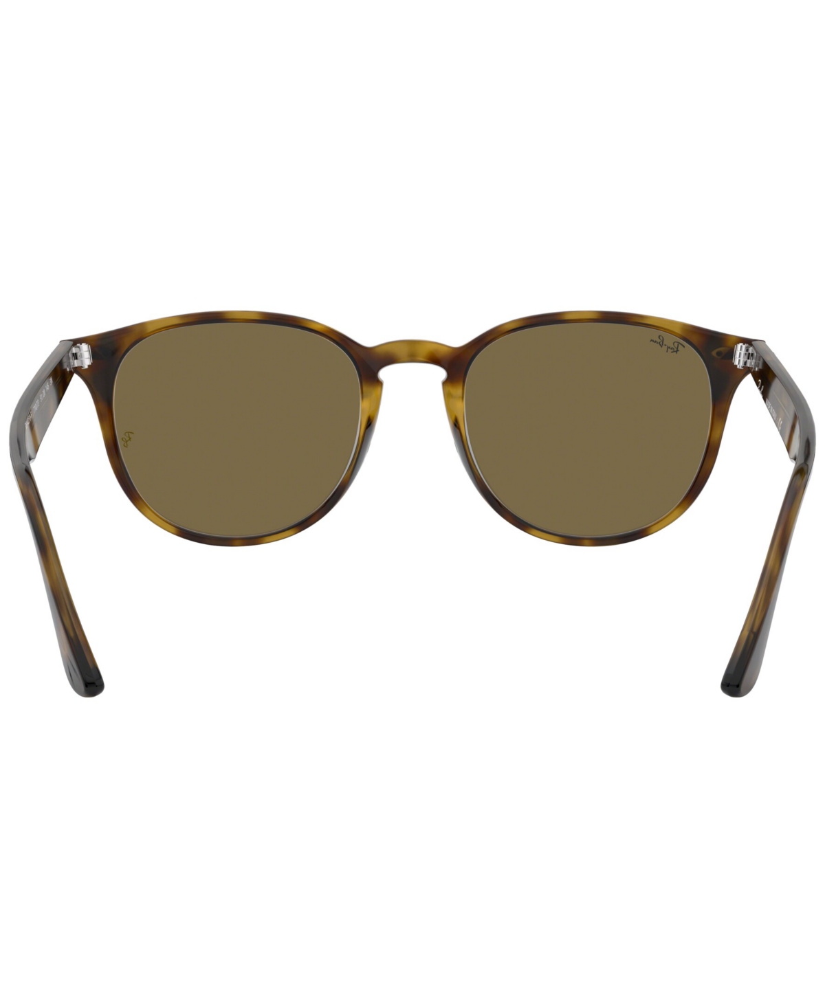 Ray Ban Low Bridge Fit Sunglasses, Rb4259f In Light Havana,dark Brown