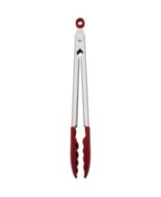GCP Products Metal Cooking Tongs, 16 Inch Extra Long Tongs For