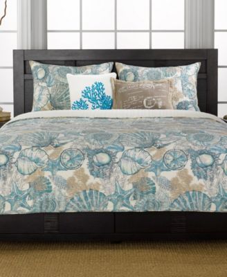 Elise James Home Brushed Ashore Coastal Reversible Quilt Set Collection