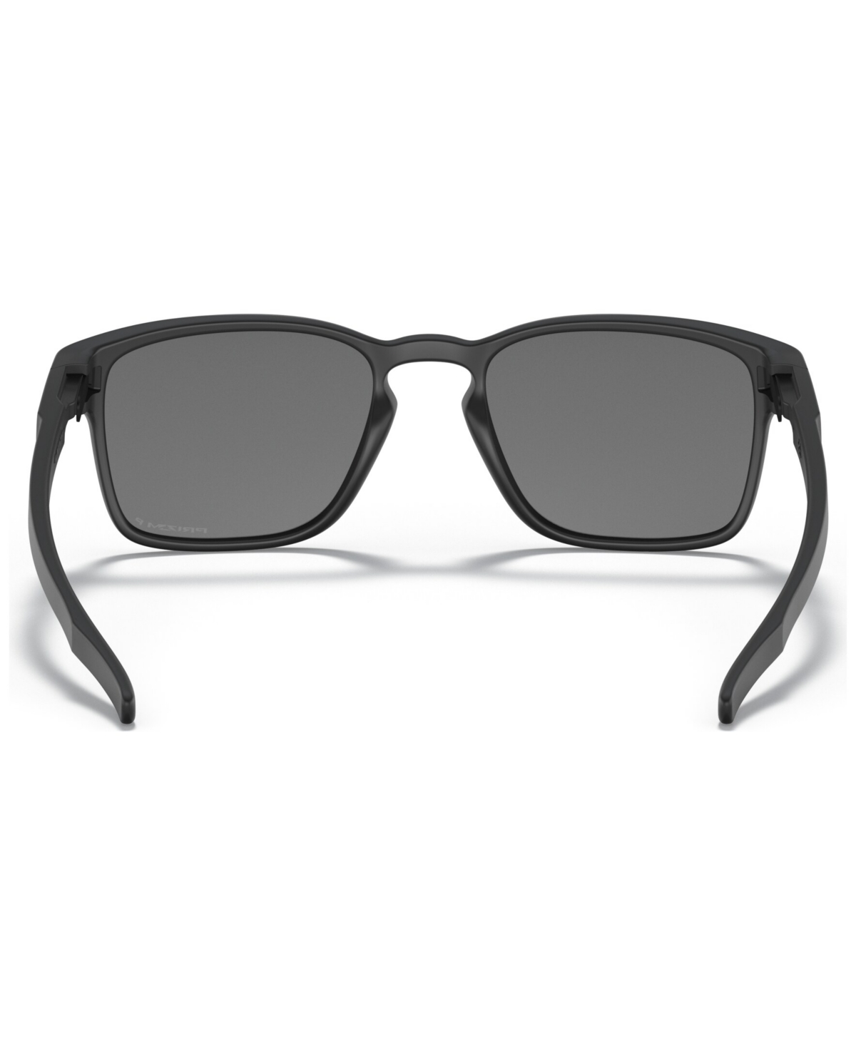 Shop Oakley Men's Polarized Low Bridge Fit Sunglasses, Oo9358 Latch Sq 55 In Matte Black