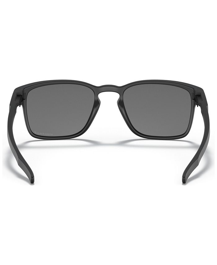 Oakley Men's Polarized Low Bridge Fit Sunglasses, OO9358 Latch Sq 55