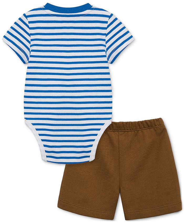 Little Me Baby Boys Bodysuit and Shorts, 2 Piece Set & Reviews Sets