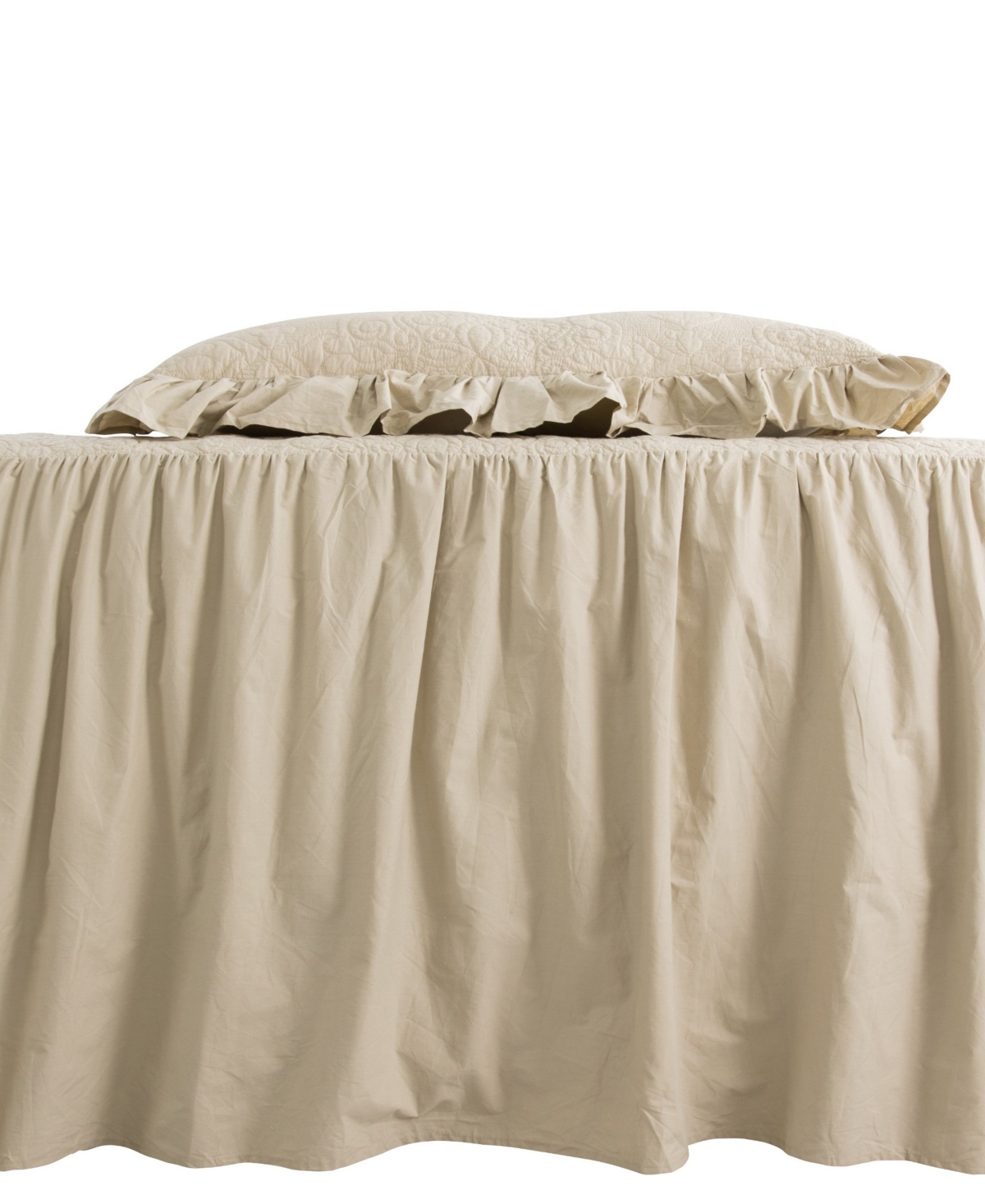 Elise and James Home Oma Ruffle 3-Piece Coverlet Quilt Bedspread Set,