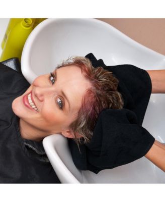 Bleach-Safe Cotton Salon Towels (12 Pack), Jr. Size 16x27 in., Solid Color, Absorbent Hair Drying Towel, Perfect for Salon and Spa