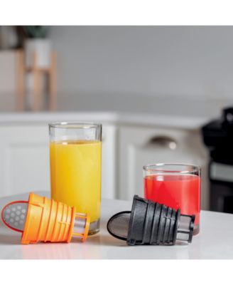 NeverClog Cold Press Juicer, Powerful Slow Juicer, Total Pulp Control, Easy to Clean, Compact - JC151