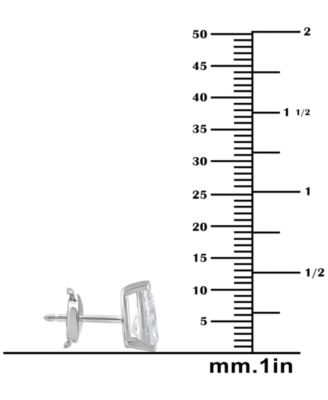 Certified Lab Grown Diamond Pear Stud Earrings (5 ct. t.w.) in 14k Gold
