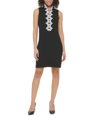 Jessica Howard Petite Lace Trim Shift Dress Macy s