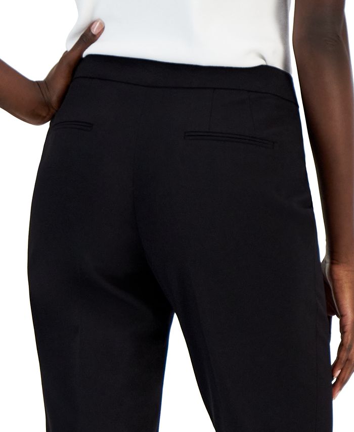 Anne Klein Straight-Leg Bowie Pants, Created for Macy's - Macy's