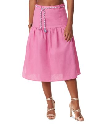 Sam Edelman - Women's Mylah Belted Midi Skirt