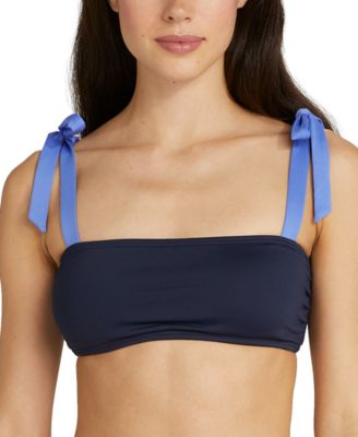 kate spade new york - Women's Tie-Shoulder Bikini Top
