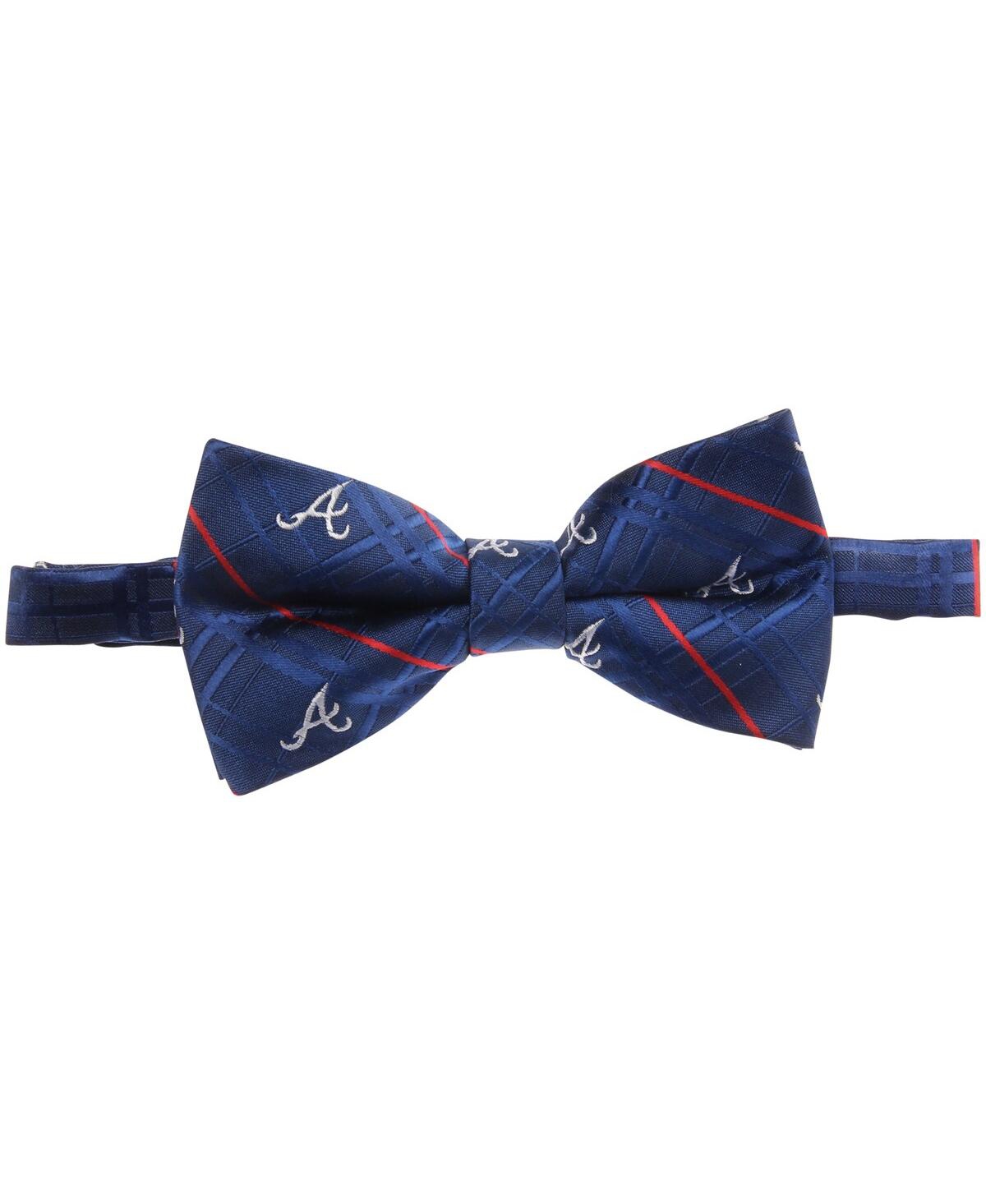 Men's Navy Atlanta Braves Oxford Bow Tie - Navy