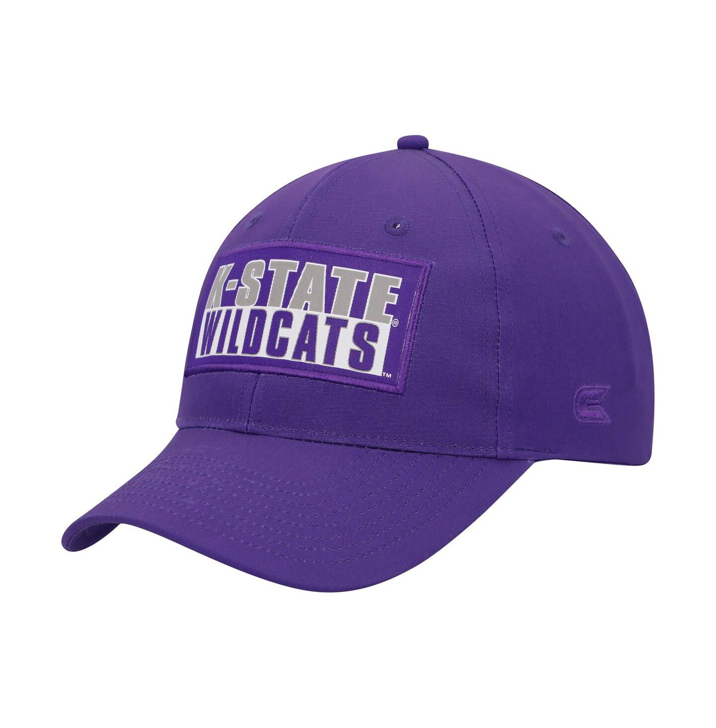 Мужская кепка Colosseum Purple Kansas State Wildcats Positraction Snapback Hat — фото 1