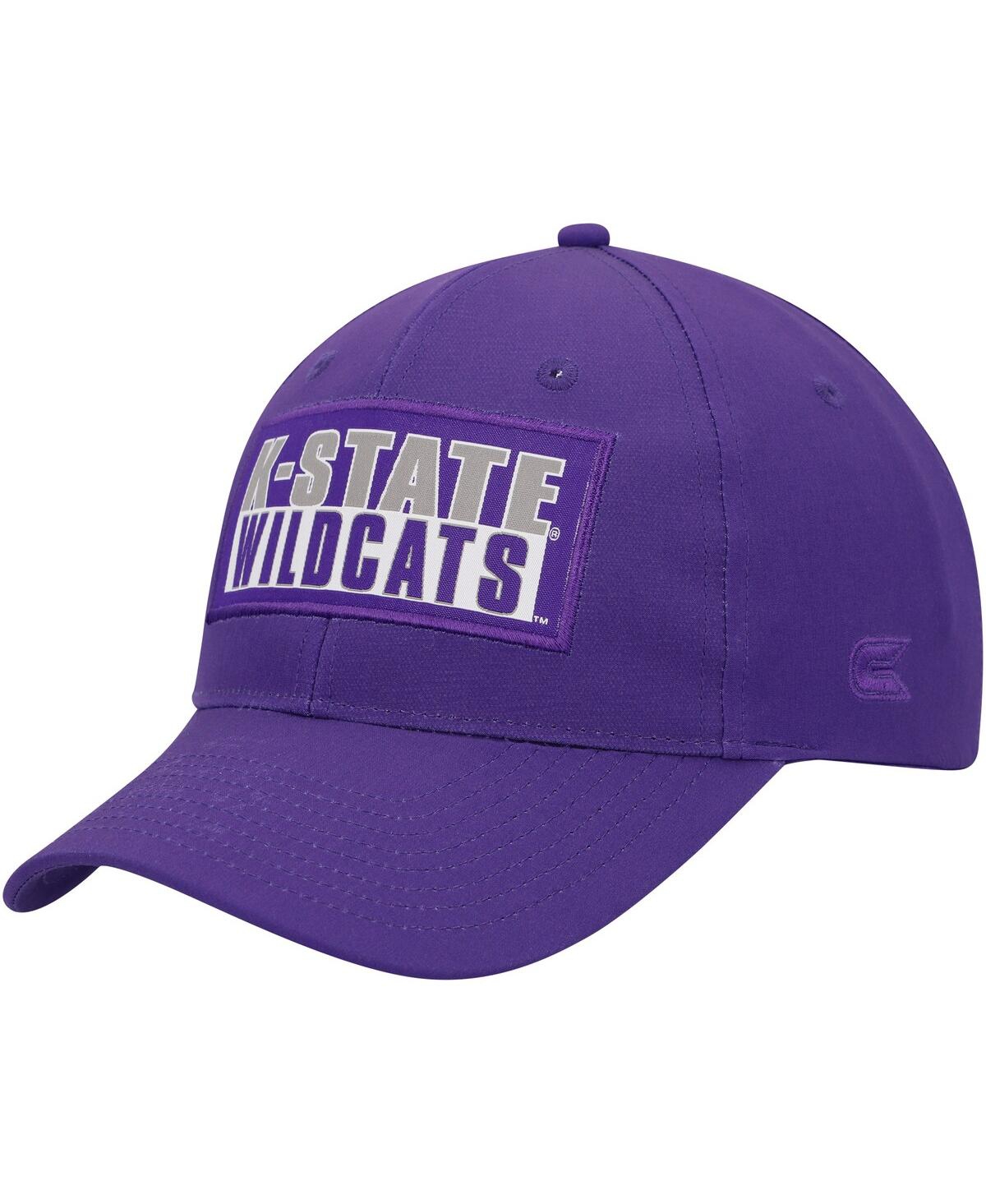 Men's Colosseum Purple Kansas State Wildcats Positraction Snapback Hat - Purple