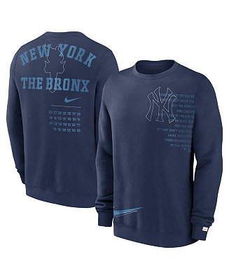 Nike Men's Navy New York Yankees Statement Ball Game Fleece Pullover ...