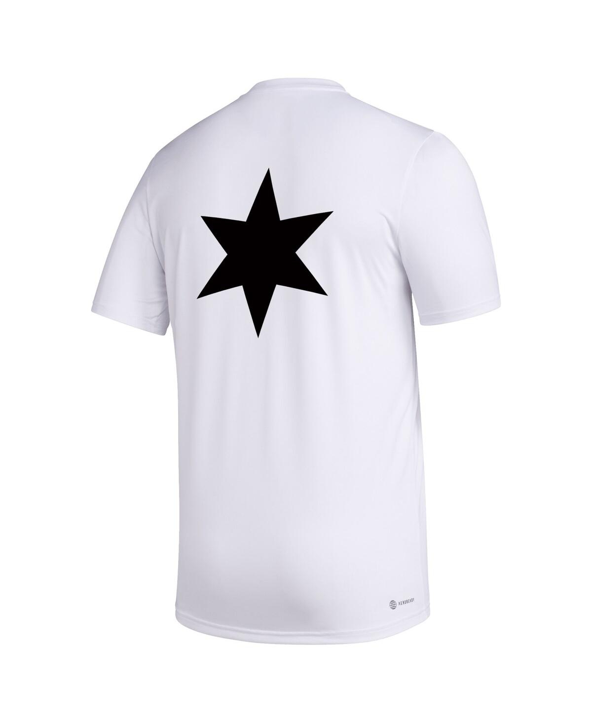 Shop Adidas Originals Men's Adidas White Minnesota United Fc Team Jersey Hook Aeroready T-shirt