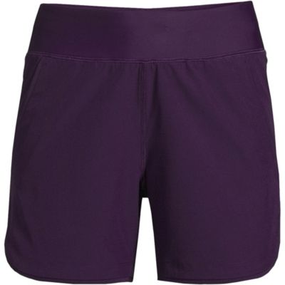 Women's Curvy Fit 5" Quick Dry Board Shorts Swim Shorts with Panty