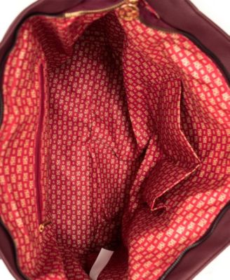 Rose Faux Leather Tote Weekender Carry-On