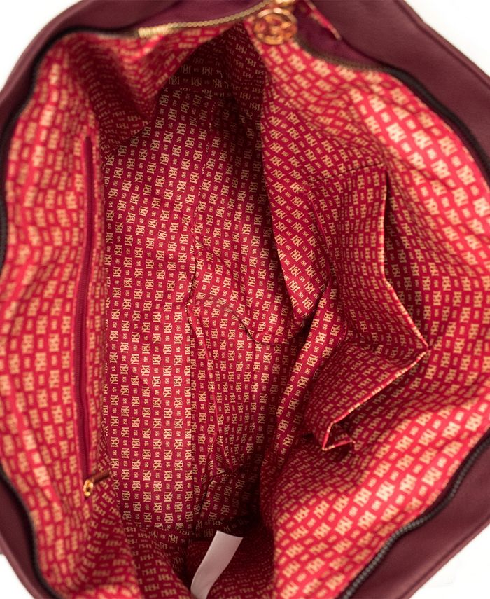 Badgley Mischka Rose Faux Leather Tote Weekender CarryOn Macy's