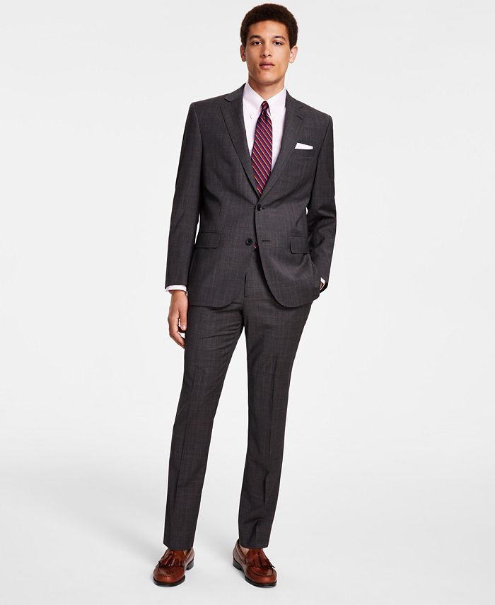 Brooks Brothers Men's Classic-Fit Stretch Suit Separates - Macy's