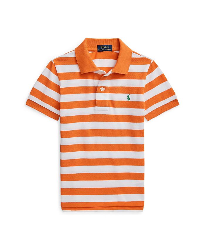 Polo Ralph Lauren Toddler and Little Boys Striped Cotton Mesh Short