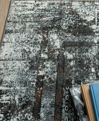 Gemini 90O 2'3" x 7'6" Runner Area Rug