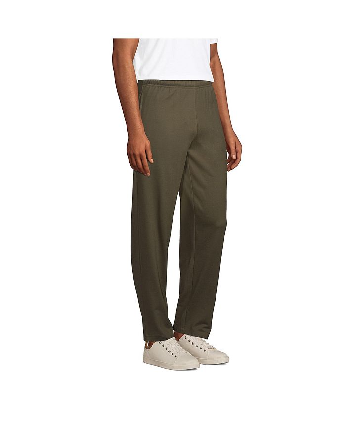 Lands' End Men's Jersey Knit Sweatpants & Reviews Men Macy's