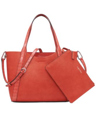 Calvin Klein - Masonite Expandable Convertible Tote Bag with Pouch