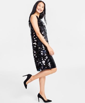 I.N.C. International Concepts Women's Sequin Tank Family Matching Dress, Created for Macy's