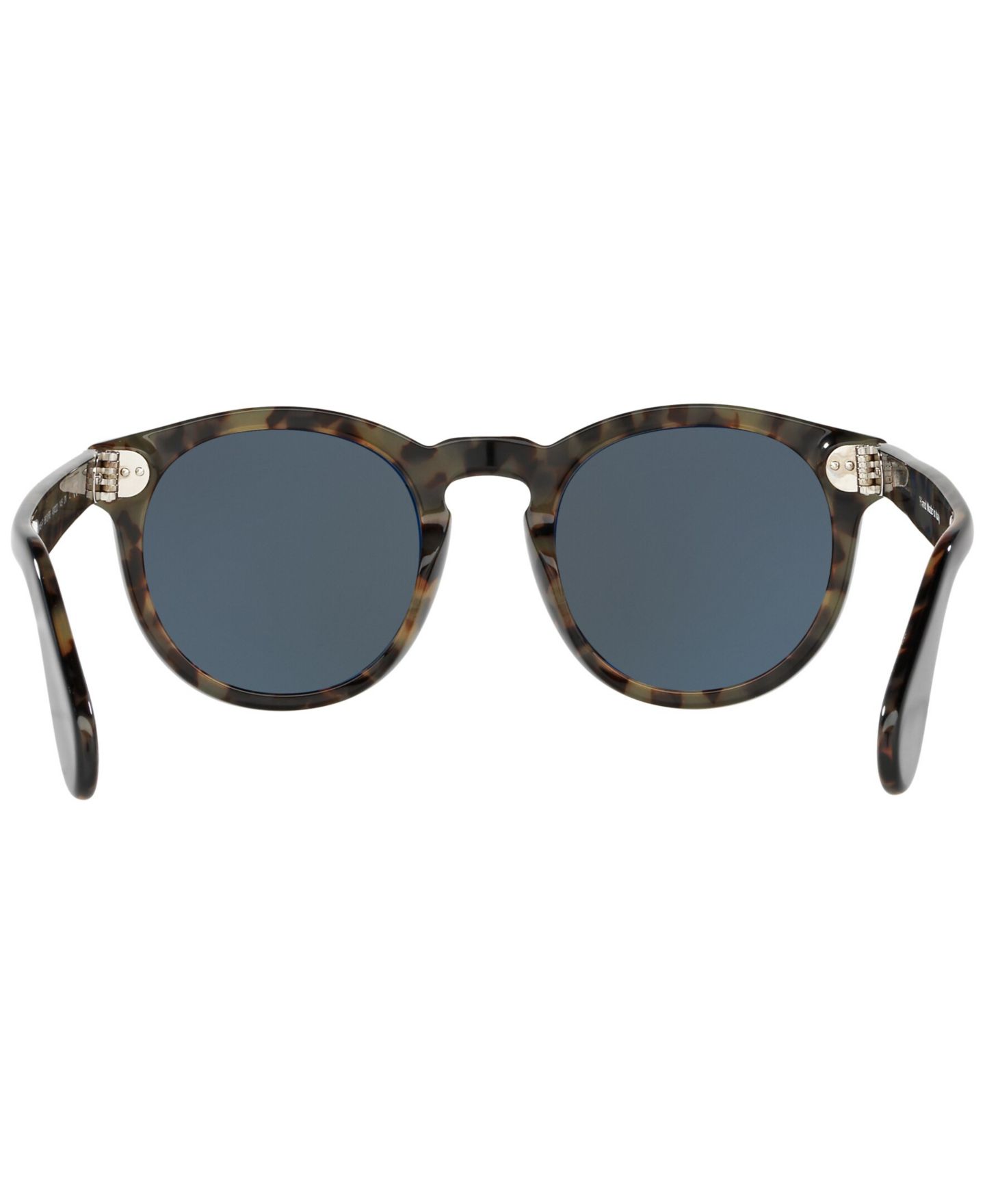 Женские солнцезащитные очки Ralph Lauren RL8146P49-X 49, цвет: Блестящий чёрный гавана — фото 4