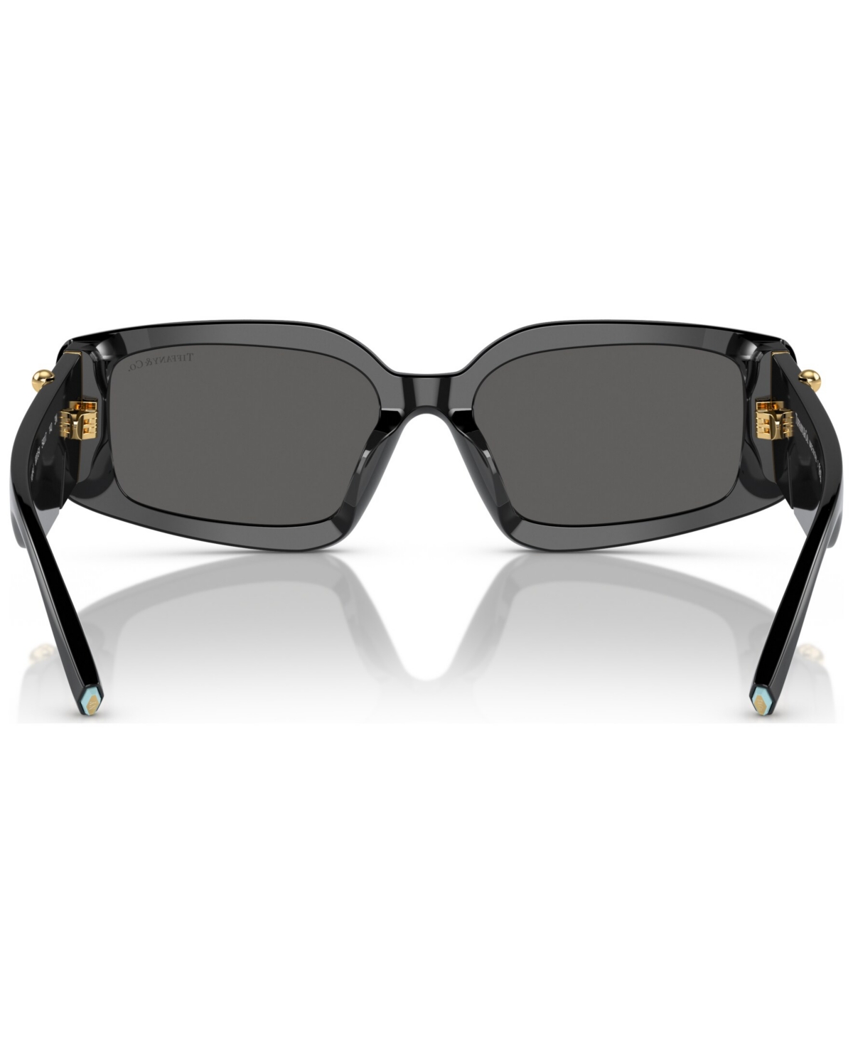 Tiffany & Co Tf 4208u 8001s4 54mm Womens Rectangle Sunglasses In Black